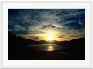 Sunset over Lake Wakatipu - SMA097