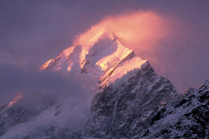 Sunset on Mt Cook - SMA126